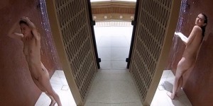 Voyeur Sauna Spy Cam Caught Women in Public Sauna (Sauna 2025 19-32)